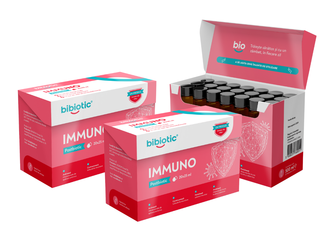 3 buc. Bibiotic® Immuno