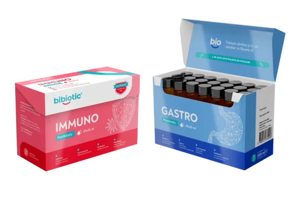 1 buc. Bibiotic® Gastro + 1 buc. Bibiotic® Immuno