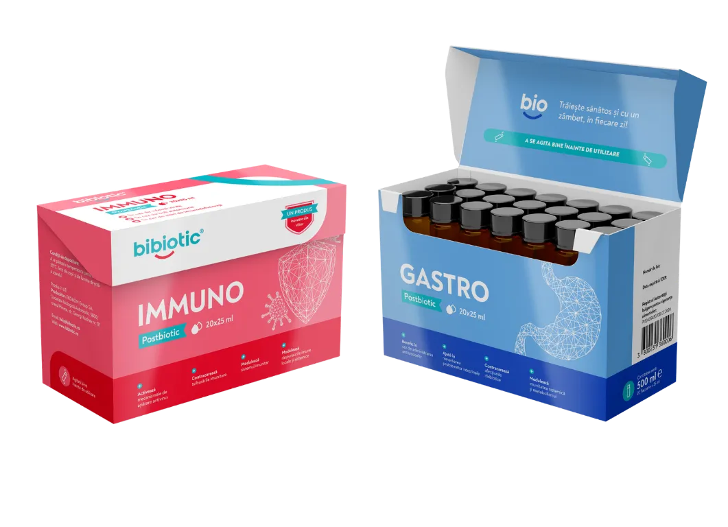 1 buc. Bibiotic® Gastro + 1 buc. Bibiotic® Immuno